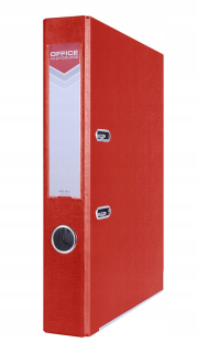 Kancelárske spojivo s PP A4/5,5 cm Red X10 Rail