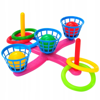 Serso Mix Basket Ringo Ball Disk Game pre deti