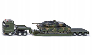 SIKU 8612 Vojenský nákladný automobil Tank 1:50