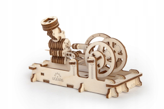 Ugears pneumatický model modelu motora drevené puzzle