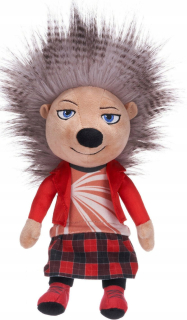 Spievať 2 hedgehog Ash Mascot Hedgehog z rozprávkovej príbehy Sign2