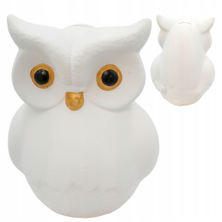 Piggy Bank Ceramic Owl Big Money Gift