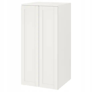 Smastad/Plasa Biely rámec tretieho druhu 60x57x123cm