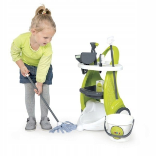 Smoby 24406 Čistiaci vozík s pracovným vysávačom