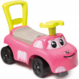 Smoby Ride Puser Pink Storage