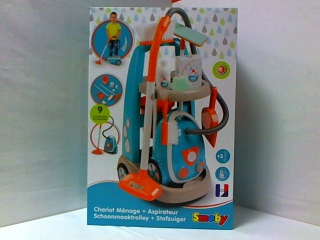 Smoby Cleaning Trolley s vysávačom 330309