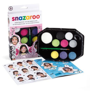 Snazaroo pre dievčatá - sada 8 farebných farieb