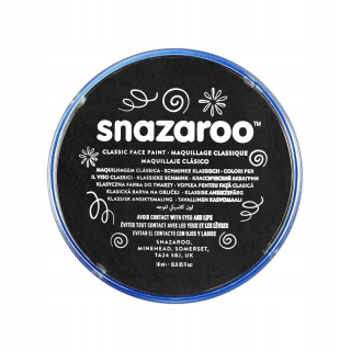 Snazaroo Face Paint 18 ml čierna