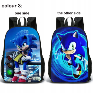 Sonic the Hedgehog School Backpack Double Side 20L