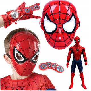 Spiderman Big Set LED maska figurínovej rukavice
