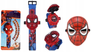Spiderman 3D hodinky s projektorom + maskou zadarmo