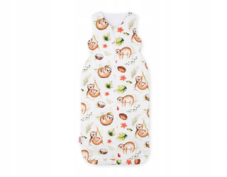 Baby spacák xxl - béžová lenivá
