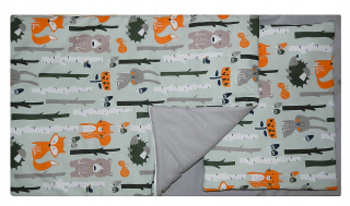 Spacák+ vankúšový vankúš, detská postieľka 50x110 Belbi
