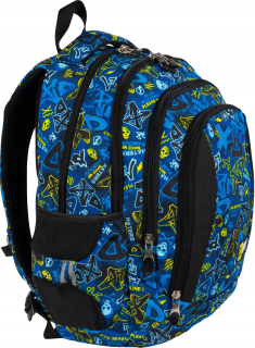 St.right Youth School Backpack XD Art