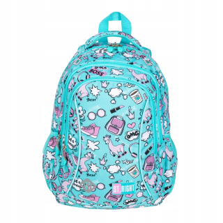 St.Right Backpack School Schoolbag Bag Bp26 Pastel Lama