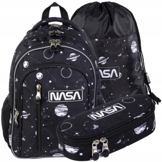 St.right set batoh ceruzka Cascil Case Bag Planet NASA