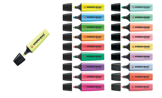 Stabilo zvýrazňovací šéf set set 19 Kol