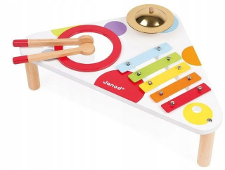 Hudobný stôl konfiet Janod Dulcimer