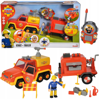 Hasiči SAM Fire Service Venus + Simba Trailer