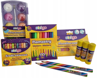 Strigo School Layette Paint, plasticit, lepidlo
