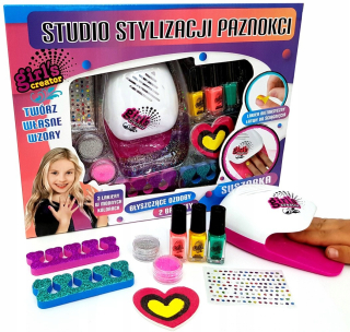 Štúdio maľby pre nechty pre deti sušičky