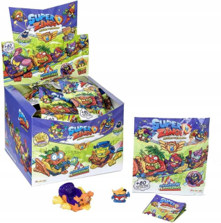 Super Zings 5 Box 24 X Aerowagon + Figurine