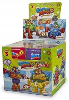 Superzings 3 Box 8 x Superbot Super Zings