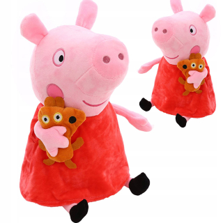 Peppa pyna plyšový maskot veľký mäkký 32 cm