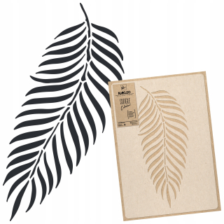 Šablóna tropickej maľby / 45x65cm / Palm Leaf 2