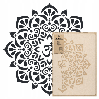 Viacnásobná maliarska šablóna / 45x65 / om mandala