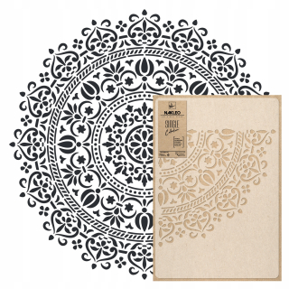 Viacnásobná šablóna maľovania /stráže. 120 cm/ mandala 1