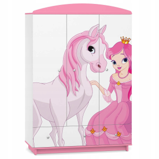 Detská šatníková rozprávka W05 Princess Pink Print
