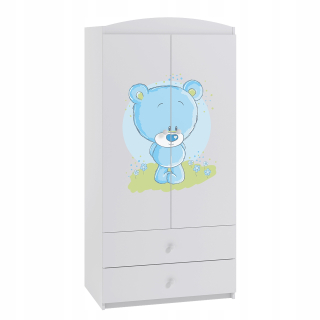 BABY DREAMS DETSKÝ ŠATNÍK 90 cm do izbičky medvedíka