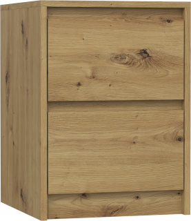 Skrinka na nočný stolík 2 zásuvky Karo K2 Oak Artisan