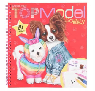 Skicár s psom Top Model 11503