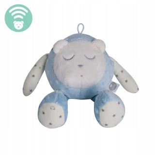 Modrý maskot na spánok