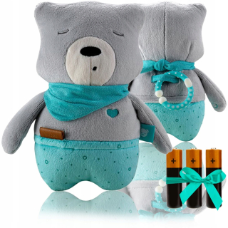 Hluk Rushling Bear pre spánok Lucas + Teether