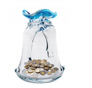 Piggy Bank Glass s gravírovaním zadarmo zadarmo