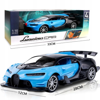 Luxusné diaľkové -ovládacie auto 1:16 Svetlo
