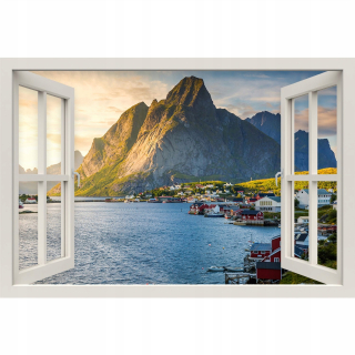 Samostatne 3D dýha Fiord Nórsko