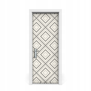 Samostatný geometrický vzorec dýhy 75x205