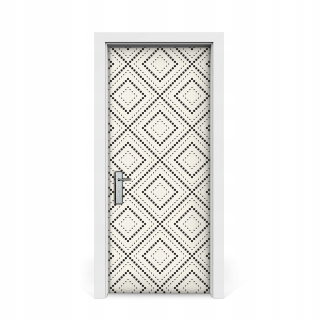 Samostatný geometrický vzorec dýhy 85x205