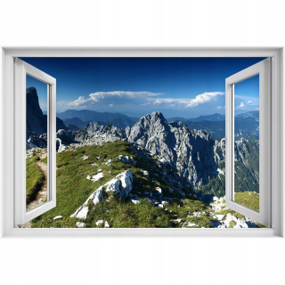 Self -adhézne 3D okienky Alps Slovinsko 90x60