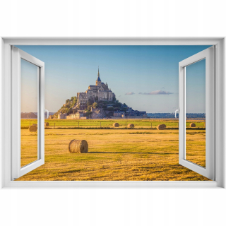 Samostatne 3D okno Le Mont Saintmichel