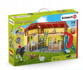 Schleich 42485 Stabilný pre koní + koní