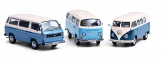 Schuco 3-Car set Volkswagen VW Transporte 1:43 450