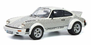 Schuco Porsche 911 Walter Rohrl X911 White 1:43 45