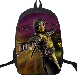 Škorpión v batohu masky Mortal Kombat X pre chlapcov