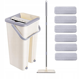 Scratch Le Lazy mop voľné ručné umývanie rúk plochý mop