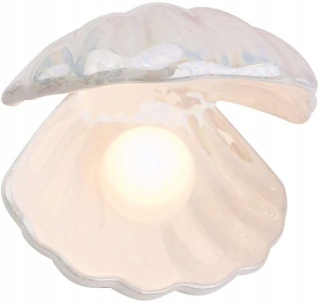 Seashell pearl light akcentačná lampa nočné svetlo perla